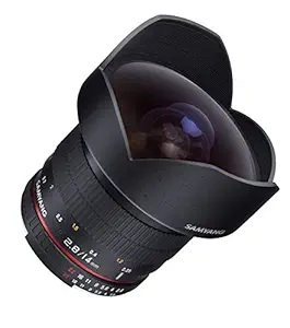 Samyang SY14MAE-N 14mm F/2.8 Ultra Wide Angle Prime Lens for Nikon AE (Black)