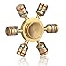 Produktbild Fidget Spinner, Lamshaw 2017 Neu Handspinner Finger Spielzeug Glow im Dunkeln (Gold)