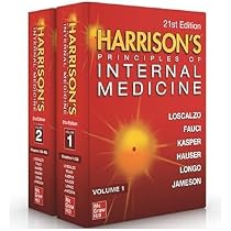 HARRISON'S PRINCIPLES OF INTERNAL MEDICINE – 2 VOLUMES 21st