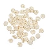 400pcs Disposable Natural Finger Cots Latex Powder Free Medium Rubber Fingertips Protective