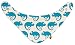 loud + proud Unisex Baby Neckerchief -  Green - One Size