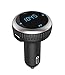 Produktbild Firste Bluetooth MP3-Player FM Transmitter Handsfree-Car Kit Ladegerät, Dual USB Ladekabel 5 V/2.1 A Ausgang, Micro SD/TF Kartenleser Slot für iPhone SE 6S 6S Plus iPhone 6 6 PLUS, iPad, etc. [schwarz]