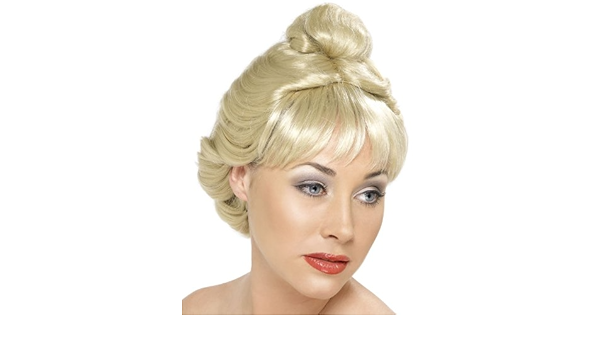 updo wigs with bangs