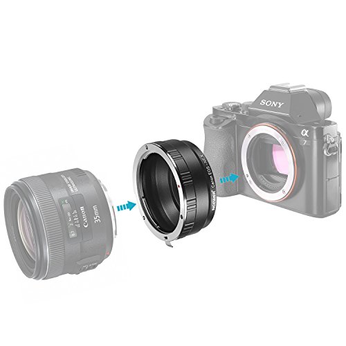 Neewer Adaptateur d Objectif pour Canon EOS EF Objectif Sony NEX E-Monture Appareil photo E-Monture cam ra Tel que Sony NEX-3 A6000 A6300 Alpha A7 A7II A7R A7R II A7S A7S II etc Neewer Adaptateur d Objectif pour Canon EOS EF Objectif Sony NEX E-Monture Appareil photo E-Monture cam ra Tel que Sony NEX-3 A6000 A6300 Alpha A7 A7II A7R A7R II A7S A7S II etc