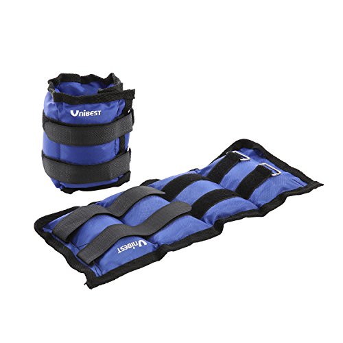 Unibest Gewichtsmanschetten Laufgewichte für Fuß- und Handgelenke ein Paar