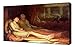 Produktbild John William Waterhouse – Sleep And His Half Brother Death Jw – Art Reproduktion auf Leinwand – Eine hohe Qualität Leinwand Kunstdruck