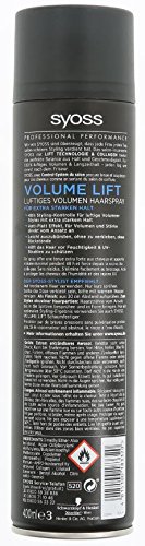 Syoss Haarspray Volume Lift / 2er Pack (2 x 400ml) - 2