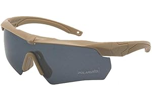 ZoliTime Occhiali da Sole Militari 3LS, 4LS 5LS Kit Occhiali da Sole polarizzati Militari da Uomo Tattico