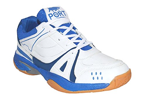 PORT MENS ACTIVA WHITE BADMINTON SHOES RS.1299 (78.00% Off) - Amazon