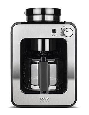 CASO 1849 Cafetiere filtre avec broyeur intégré Coffee Compact - Inox