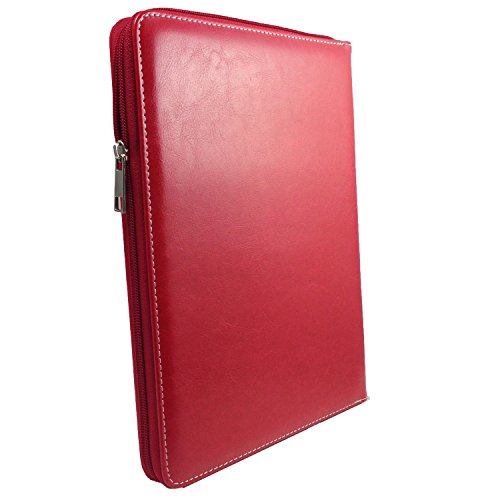 Blaupunkt Discovery 720 Multimedia-Tablet / 17,78 cm / 7.0 “ Tablet Pc Tasche mit Drehfunktion + Touch Pen – 360° 7 Zoll Reißverschluss Rot - 4