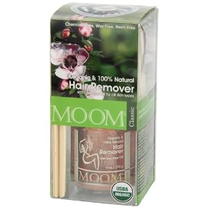 MOOM 100% Organic Tea Tree Hair Removal Kit For All Skin Types - Image 6
