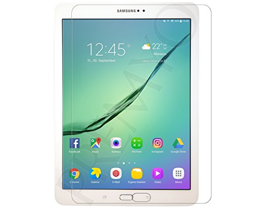 PREMYO Samsung Galaxy Tab S2 9.7 Panzerglas. Galaxy Tab S2 9.7 Schutzfolie mit Härtegrad 9H und abgerundeten Ecken 2,5D. Tab S2 9.7 Schutzglas - 2