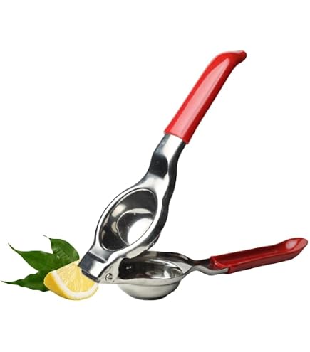 Dharam Paul Traders Aluminium Lemon Squeezer – Handy Kitchen Tool For Fresh Juice, 1 Piece