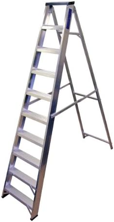 Lyte 10 Tread Swingback Stepladder (with tool tray) BS2037 Class1
