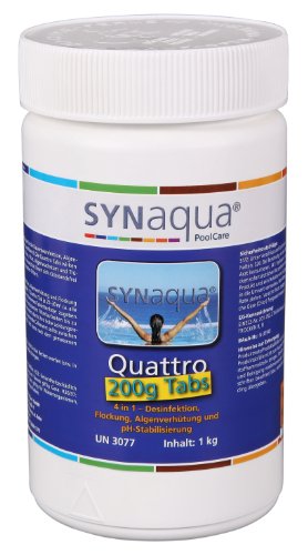 SYNaqua Chlortabletten Multitabs Quattrotabs 200g 5in1 1kg Dose