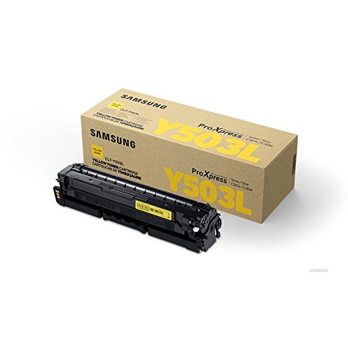 Toner ORIGINAL zu Samsung SL-C 3010-Serie / SL-C 3060-Serie / ProXpress-C 3010-Serie / ProXpress-C 3060-Serie, 1x yellow / gelb, 5.000 Seiten, ersetzt CLT-Y503L