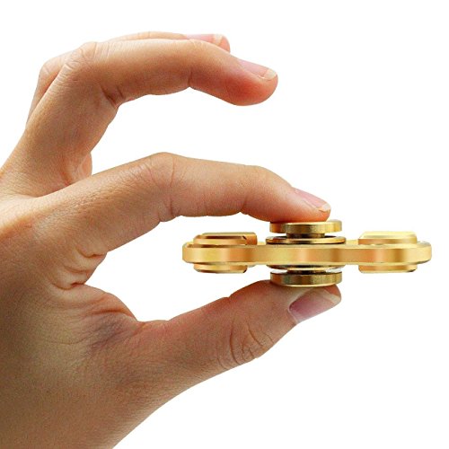 Hand Spinner Stress Relief Spielzeug, zappeln Spinner High Speed Edelstahl Made Keramik Lager ADHD Focus Anxiety Relief Spielzeug für Killing Time - 2
