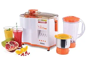 usha juicer Mixer Grinder (3442) Popular 450 watt Multicolor 2 jar