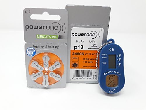 Hearing aid or hearing amplifier Box 60 Batteries 13A Audiben+ battery tester
