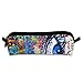Produktbild Blue Graffiti Evil Eye Outdoor Unisex Handy Handmade Canvas Pencil Cases & Bags Pencil Box Pencil Bag Pen Case