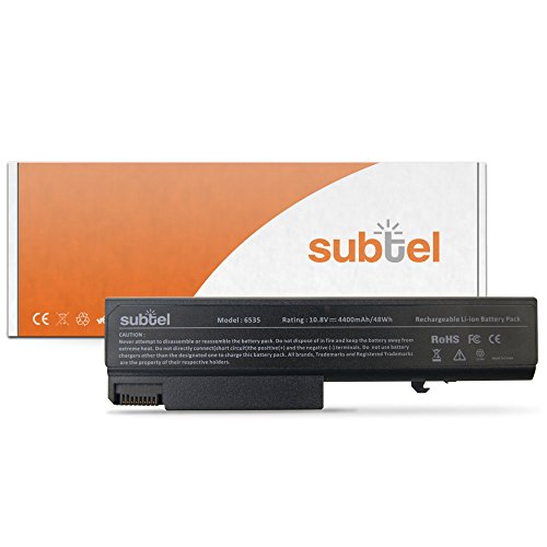 subtel® Notebook Akku für HP Compaq 6530b / 6535b / 6730b / 6735b / EliteBook 6930p / 8440p / 8440w / ProBook 6440b / 6445b / 6550b (4400mAh) HSTNN-IB68