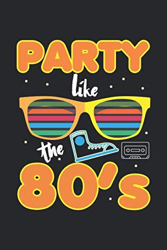 Party like the 80's Organiser Diary Notebook
