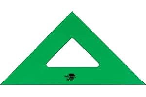 Liderpapel Escuadra 25 Cm Acrílico Verde