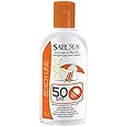 Safe Sea Anti-jellyfish Sting Protective Lotion - Sunscreen - Sunblock - Sea Lice - Jelly Fish (SPF50, 4oz Bottle) by Safe Sea