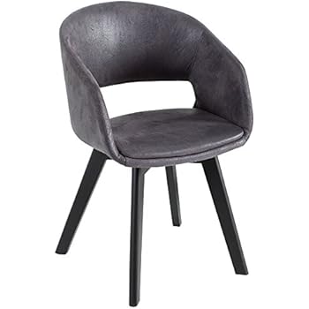 Invicta Interior Design Stuhl Nordic Star mit schwarzem Gestell aus