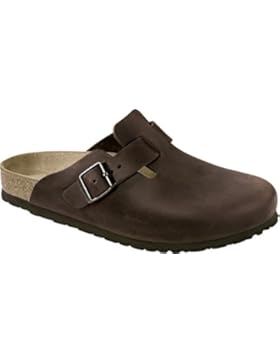 BIRKENSTOCK Clog Boston Habana Nubukleder geölt Gr. 35 - 48 860131 + 860133, Größe + Weite:50 schmal