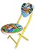 Baby Station Children Colorful Folding Plastic stool & Metal Chair (Winnie The Pooh) RS.475.00