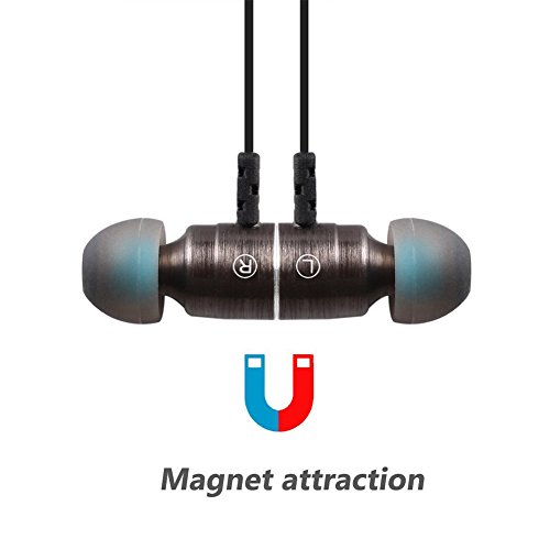 Beschoi Bluetooth KopfhÃ¶rer 4.1 In Ear Stereo OhrhÃ¶rer Kabellos AptX SportkopfhÃ¶rer magnetische Headset mit Mikrofon fÃ¼r Smartphone iPhone iPad Samsung Nexus HTC Sony