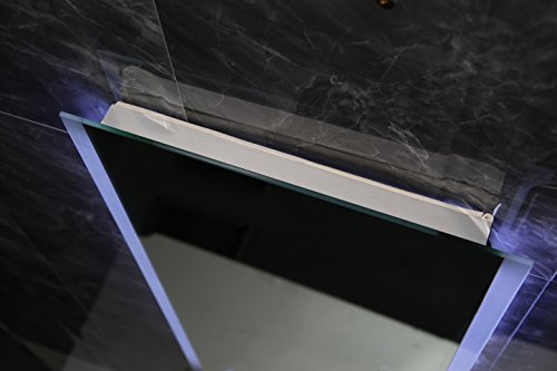 Design LED-Beleuchtung Badspiegel GS043 Lichtspiegel Wandspiegel mit Touch-Schalter Tageslichtweiß IP44 (90 x 60 cm) - 5