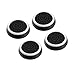 Produktbild Peepheaven 4 stücke Anti-Slip Gamepad Keycap Controller Abdeckung für PS3 / 4 für X Box One / 360-black & White