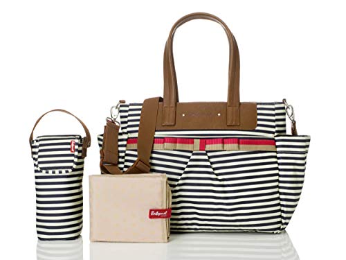 Preisvergleich Produktbild Babymel Wickeltasche Cara Edition Stripe Navy BM 1910