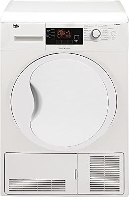 Beko sèche-linge porte pleine ds7304pa0w, 7 kg, condensation, pompe à chaleur