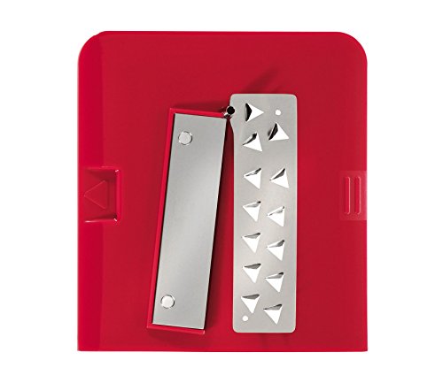 Küchenprofi 1310202200 Gemüseschneider, Compact Spiralschneider, Kunststoff, weiß / rot, 23 x 14 x 14 cm, 5 Einheiten - 6