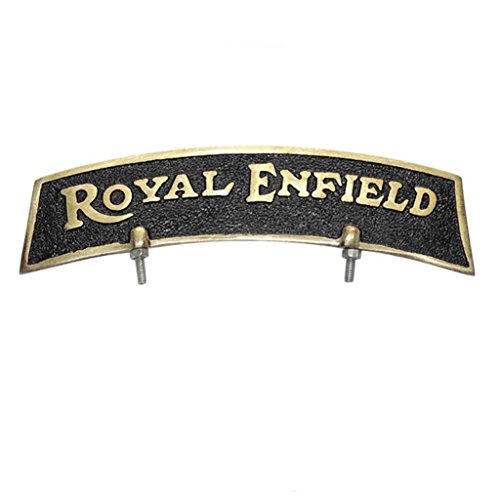 AllExtreme Brass Front Fender Plate Royal Enfield-Golden & Black- For Royal Enfield Bikes Gold-Black RS.310 (69.00% Off) - Amazon