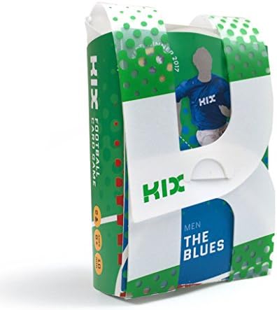 KIX Football Card Game - 5 a Side Men - Blue
