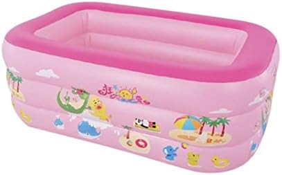WSSB Rectangular Inflatable Family Pool (Pink)