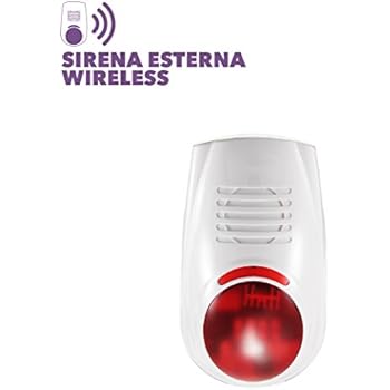 Allarme Antischiuma Sirena Autoalimentata Bentel NEKA-F - Allarme Esterno Con Antischiuma Bentel Neka F