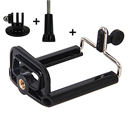 Taslar(TM) Holder Tripod Monopod Mount Adapter For Mobile Phone, Camera, DSLR, Smartphones With Universal Mobile Monopod Mount Adapter & Long Screw Accessory - Black RS.189 (81.00% Off) - Amazon