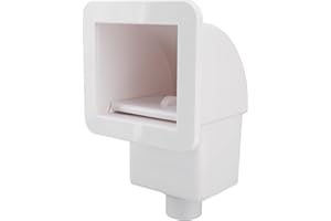 PLPLAAOO kit d'écumoire à Travers Le Mur,Skimmer de Piscine, écumoire de Drainage de Piscine avec Large Ouverture pour écumoire de Piscine Hors Sol, pour Usage Domestique et Commercial, résistant aux Produits