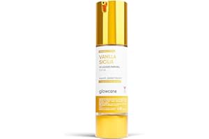 ‎GLOWCANE Original glowcane Vanilla Sicilia Parfümöl Damen | Würzig-vanilliger & zitrischer Duft | 100% alkoholfrei | Pflegender Ölkomplex | Geschenke für Frauen | Ohne Schadstoffe | Tierversuchsfrei & Vegan…