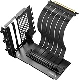 Antec PCIe 5.0 Riser Kablo ve Dikey GPU Braketi, RTX50 Uyumlu, 200mm, 32 GT/s, 90&deg; Dikey Montaj Kiti, Siyah
