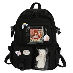 KENANLAN Mochila Kawaii grande con