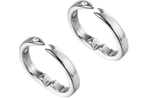 ASOTAGI Bague magnétique de désintoxication lymphatique, bague d'ouverture réglable pour perte de poids, bague magnétique amincissante pour homme et femme