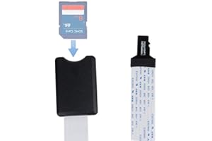 LANMU Micro SD to SD Card Extension Cable TF Memory Card Adapter Extender Converter for SD/RS-MMC/SDHC/MMC/Car GPS/mini 3D Printer