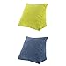 Produktbild MagiDeal 2pcs DreieckKissen Zurück Stützkissen Rückenlehne Rückenstütze Sofa Bett Deko